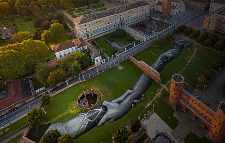 Beyond Walls: il debutto italiano di Saype