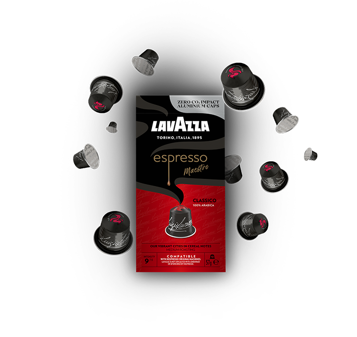 Espresso Maestro Classico Capsule Caffè Compatibili Nespresso