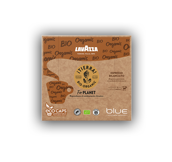 Capsule Blue ¡Tierra! For Planet Espresso Bilanciato
