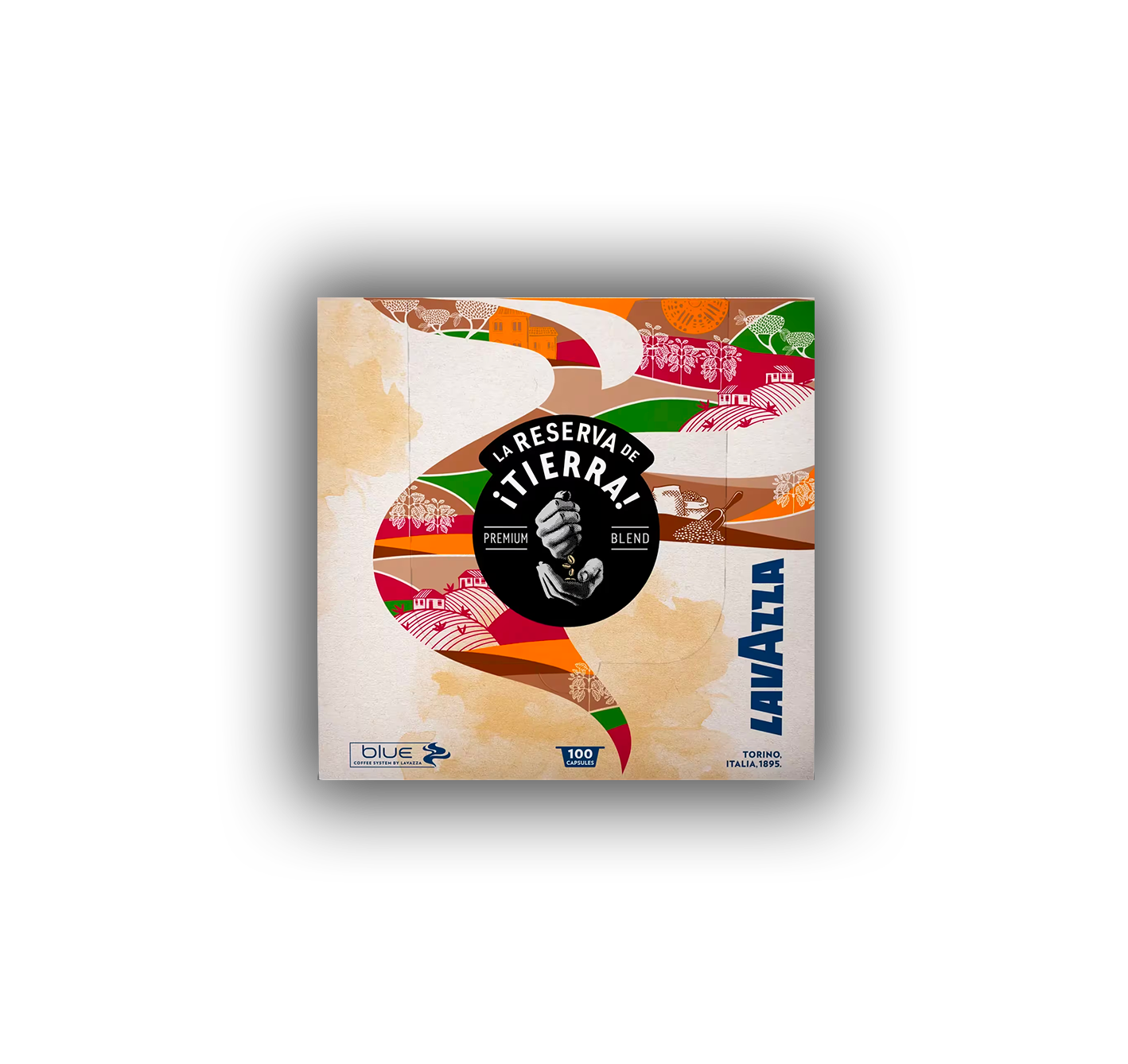 Capsule Blue La Reserva de ¡Tierra! Selection 100% Arabica COMPOSTABILE x2