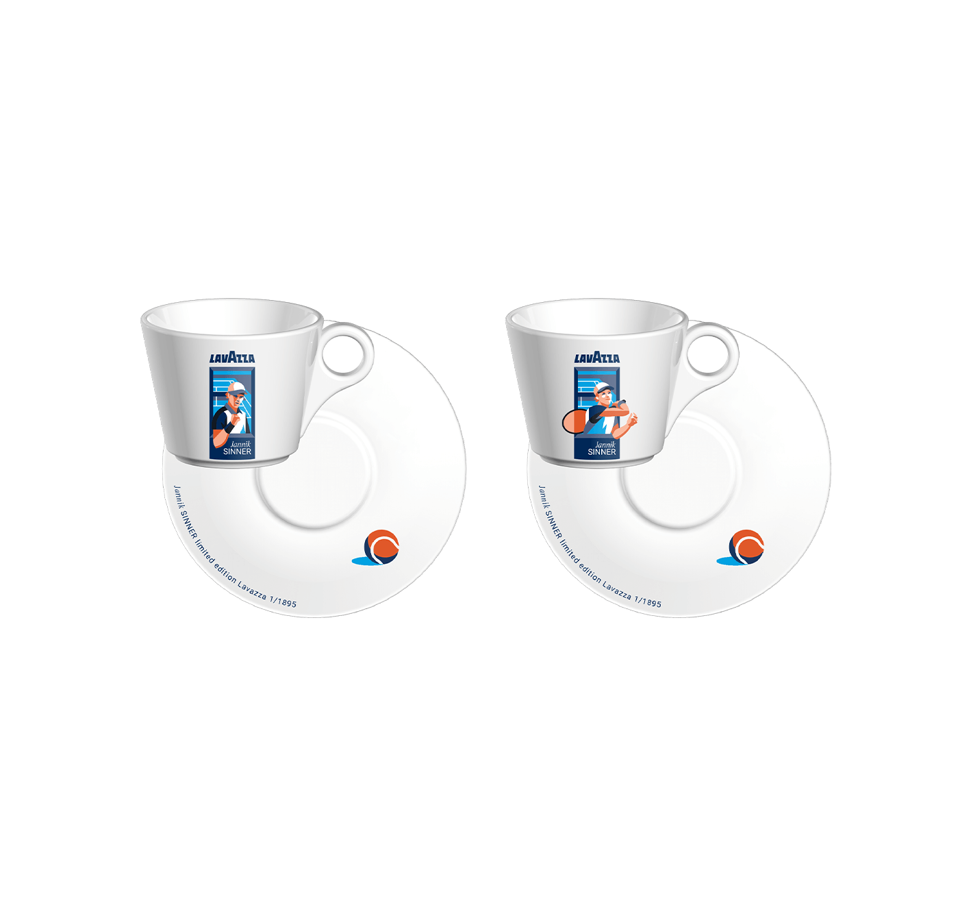 Lavazza Set Cappuccino Limited Edition - Jannik Sinner