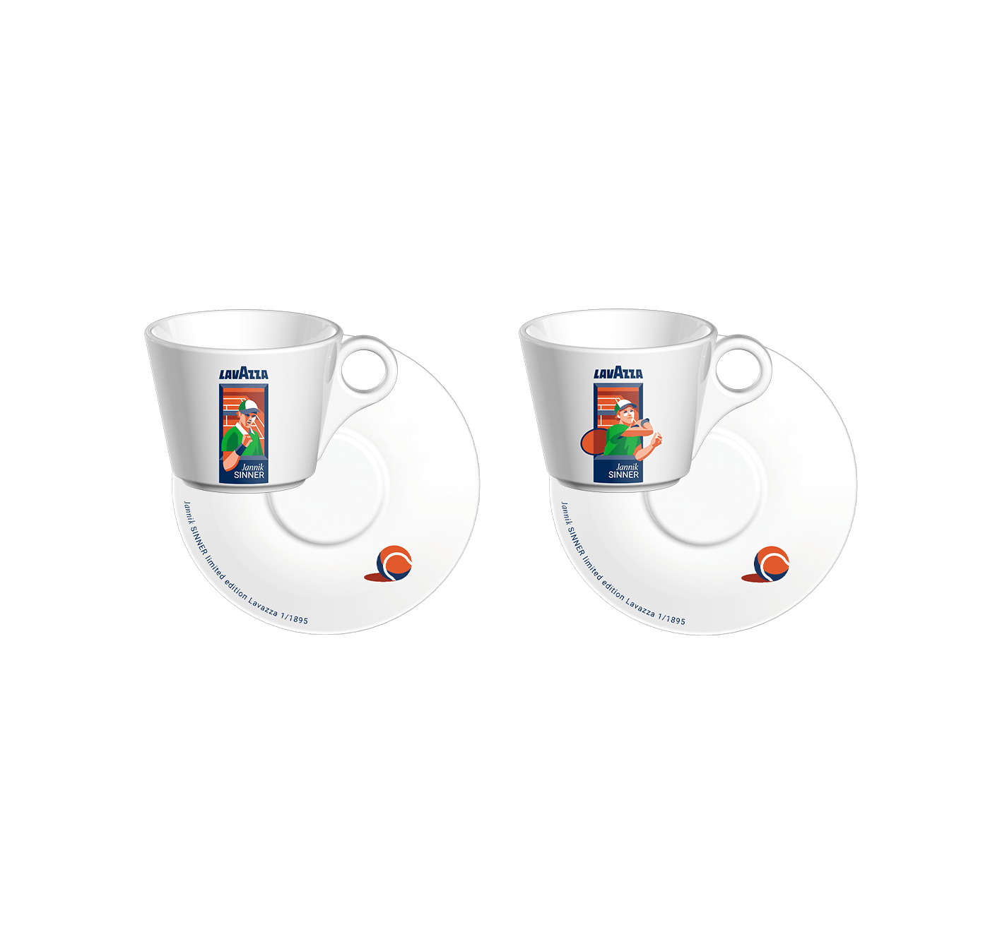 Lavazza Set Cappuccino Limited Edition - Jannik Sinner
