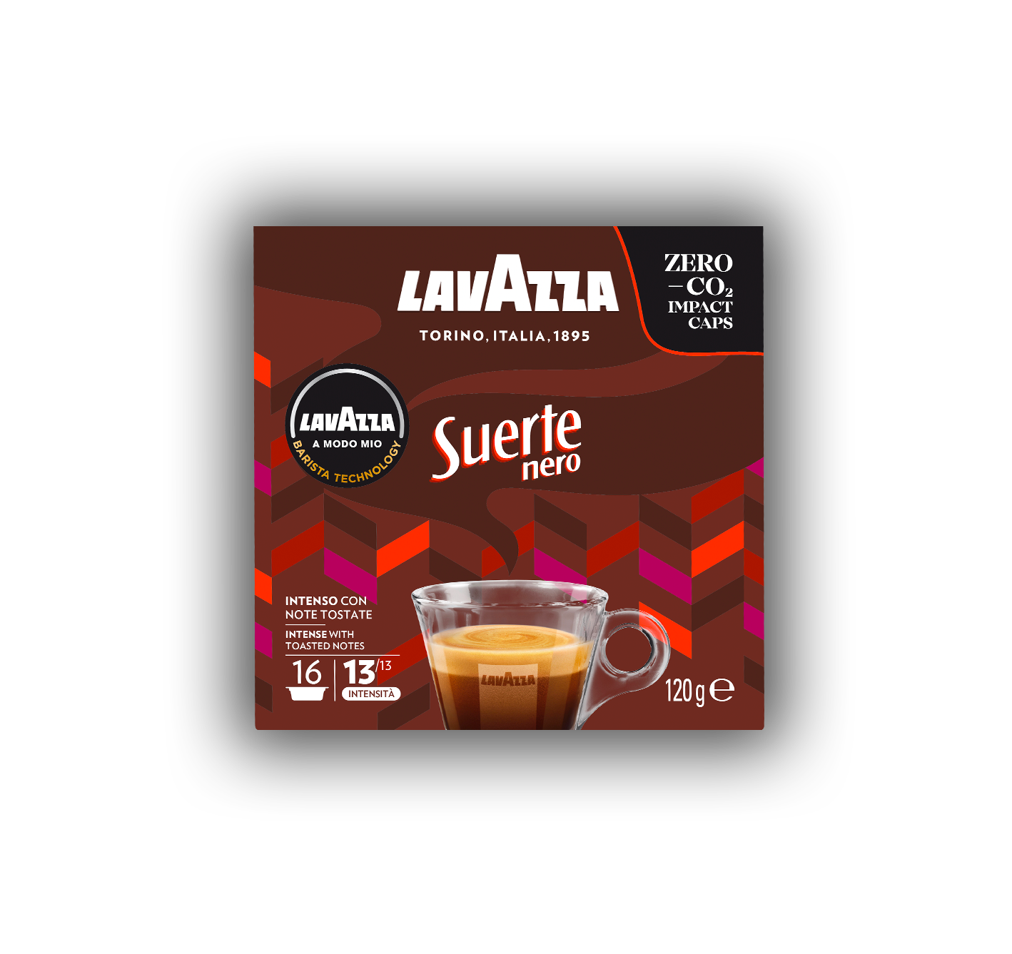 Cápsulas Lavazza A Modo Mio SUERTE