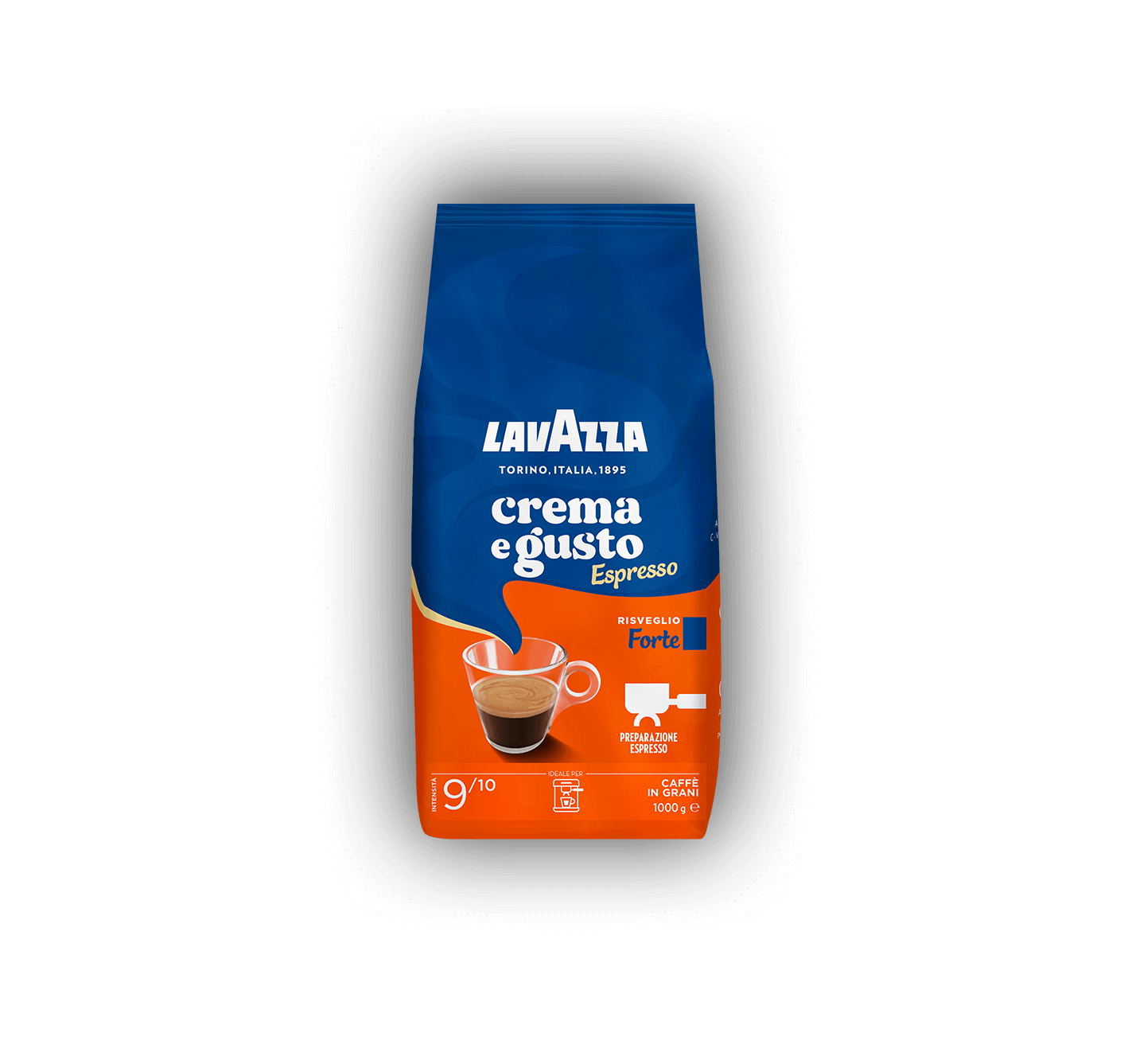 Caffè Lavazza Crema e Gusto Forte - 2 x 250 gr - Acquista Online Caffè  Lavazza a prezzo super scontato!