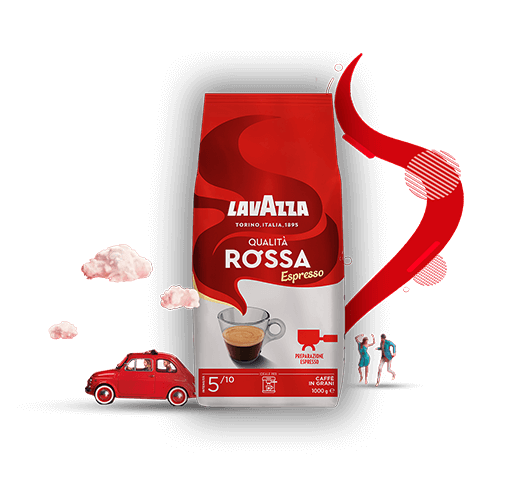 Café Grano Qualità Rossa Lavazza 500 Gr