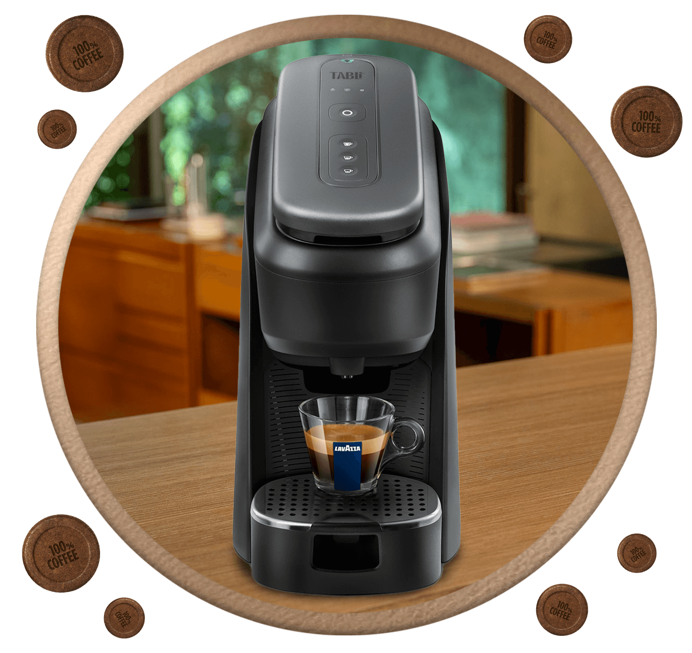 Tablì Graphite Black