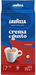 Café Crema e Gusto Forte 2x250g - LavAzza