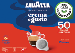 Crema e Gusto Classico in cialde