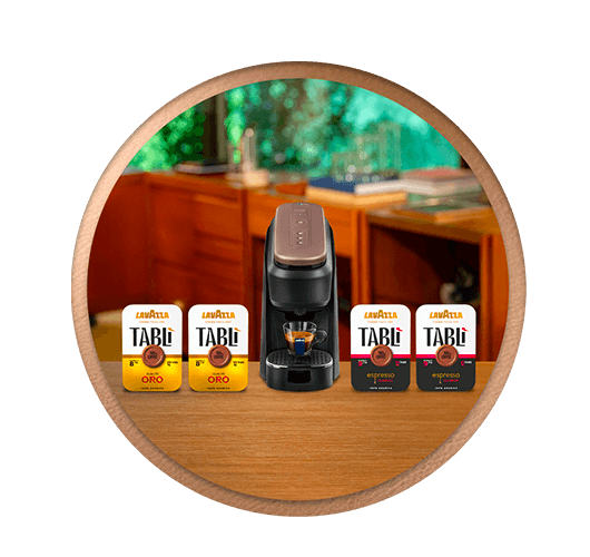 Kit Tablì: macchina e tab Qualità Oro e Espresso Classico