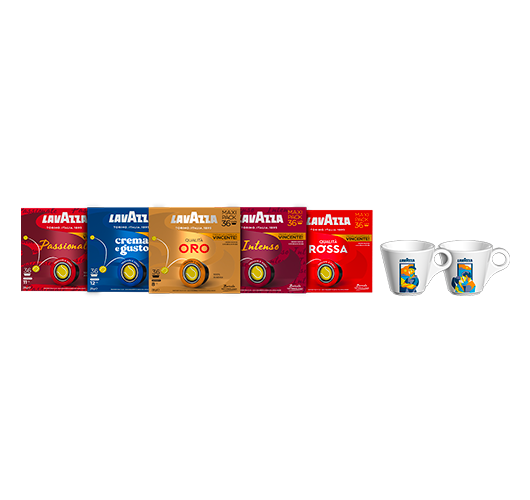 Capsule Lavazza A Modo Mio e il Set Espresso Mare Fuori a un prezzo speciale