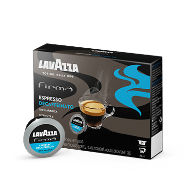 Capsule Espresso Decaffeinato per Macchina Caffè Lavazza Firma