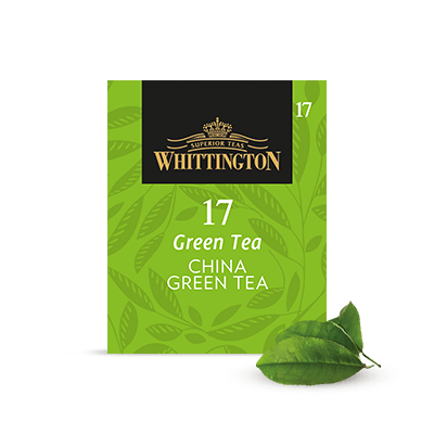 menu di foglie di tè verde e caffè in grani