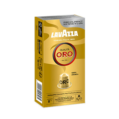 Qualità Oro - Capsule Lavazza compatibili con macchine da caffè originali  Nespresso®