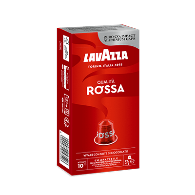 Qualità Rossa - Capsule Lavazza compatibili con macchine da caffè originali  Nespresso®