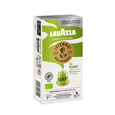 Tierra! Bio-Organic - Capsule Lavazza compatibili con macchine da caffè  originali Nespresso®