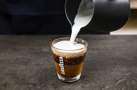 marocchino con schiuma